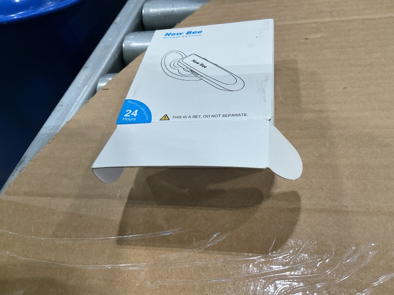 Photo 1 of [2 Pack] Bluetooth Earpiece Wireless Handsfree Headset V5.0 24 Hrs Driving with Mic 60 Days Standby Bluetooth Headset for iPhone Android Samsung Driver