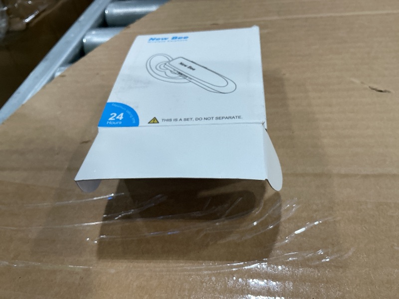 Photo 1 of [2 Pack] Bluetooth Earpiece Wireless Handsfree Headset V5.0 24 Hrs Driving with Mic 60 Days Standby Bluetooth Headset for iPhone Android Samsung Driver