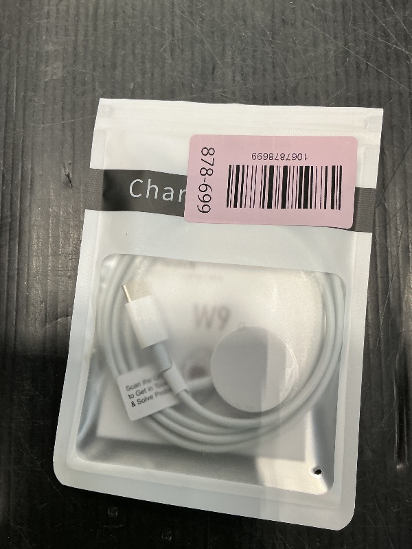 Photo 1 of ???? ???????? Magnetic Charging Cable for Apple Watch Charger,[USB C Port] Wireless Charging Cable Compatible with iWatch Series Ultra/10/9/8/7/6/SE/SE2/5/4/3/2[3.3FT]-White