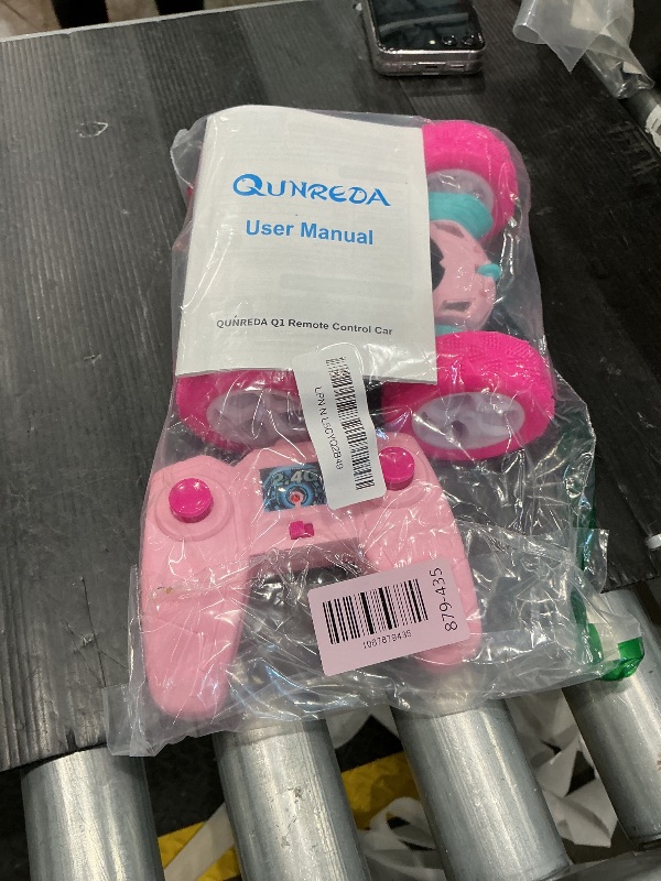 Photo 1 of *UNTESTED*
QUNREDA RC Cars, Pink Remote Control Car for Girls, 2.4 GHZ Double Sided RC Stunt Car 360° Rotating Remote Control Crawler with Headlights Car Toys for 6 7 8 9 10 11 12 Girls Birthday Gift Grandkids