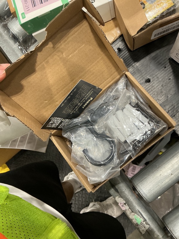 Photo 1 of [UPGRADED] 4Pcs 200LBS Rotatable Ceiling Hooks with 4 Screw Points Base, Wall Mount Metal Hanger Black Ceiling Hook for Hanging Plant, Bird Feeder, Lights, Bed Canopy, Wind Chime, Indoor Outdoor Decor