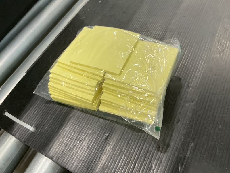 Photo 1 of (24 Pack) Sticky Notes 3x3 in Yellow, Clean Removal, Recyclable, Self-Stick Pads, Easy to Post for Home, Office, Notebook