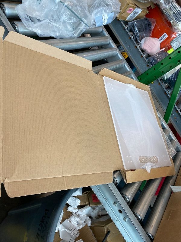 Photo 1 of ***MISSING PIECES*** varrisin Acrylic Sliding Tray for Coffee Maker, Kitchen Appliance Sliders with 360° Rolling Rubber Wheels, Coffee Slider for Countertop, 13" x 14"