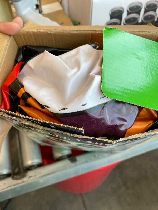 Photo 1 of *UNTESTED*
Franklin Sports Kids Football Target Toss Game with 3 Target Holes - 2 7.25" Footballs Included with Pump - 45" Tall