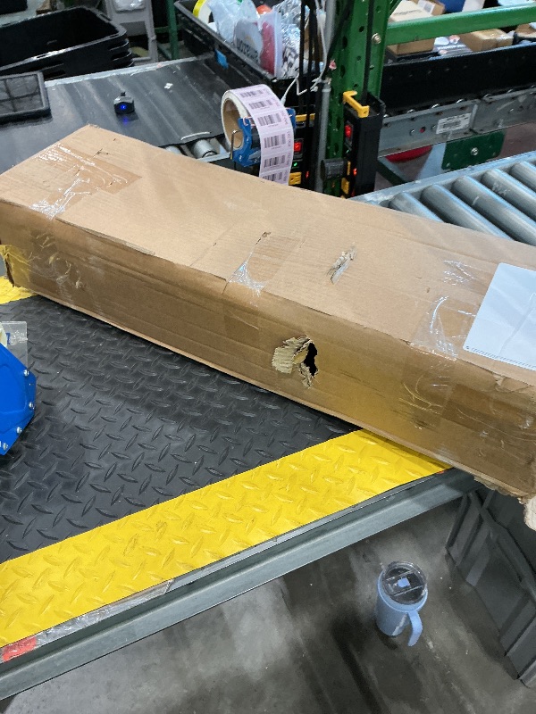 Photo 1 of **MAJOR DAMAGE**
YELLOW JACKET Electric Trailer Jack with 7 Way Plug 5000lbs, Power Tongue Jack 9.84"-33.85" with LED Light and Waterproof Protective Cove for Lifting RV Trailer