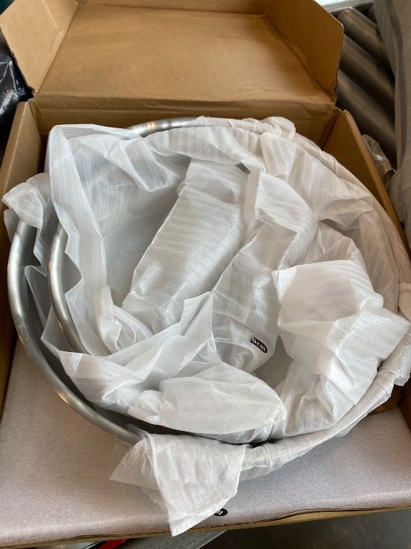 Photo 1 of *MISSING PARTS - See Clerk Notes*
EWFEN Tri-Ply Stainless Steel Frying Pans Set, 8”/10”/12” Cooking pans, PFOA&PTFE Free Skillet, Induction Cooking Pan, Dishwasher and Oven Safe, Fast & Even Heat, Heavy Duty and Detachable Handle