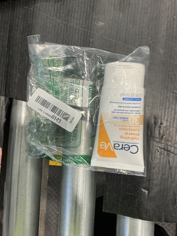 Photo 1 of *MINOR DAMAGE - USED*
CeraVe Hydrating Mineral Sunscreen SPF 30 with Sheer Tint, Tinted Mineral Sunscreen with Zinc Oxide & Titanium Dioxide, Blends Seamlessly For Healthy Glow, Light, 1.7 Oz