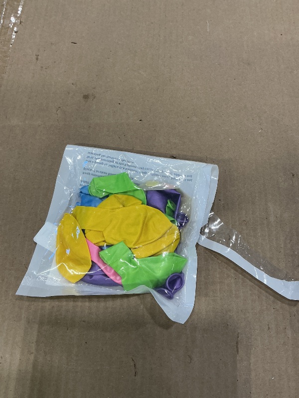 Photo 1 of *USED*
Pastel Rainbow Balloons, Pastel Color Balloons for Girls Birthday Decorations, Macaron Pink Light Purple Green Blue Yellow Colorful Balloon with Confetti Balloon for Baby Shower Wedding Party Decor