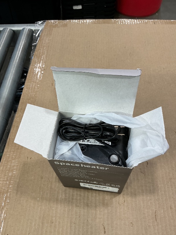 Photo 1 of *UNTESTED*
Lerat Space Heater, Portable Mini Heater for Indoor Use, 500W Fast Heating Small Desk Heater with Overheating & Tip-Over Protection, Lightweight Electric Heaters for Office, Home, Camping (Black)