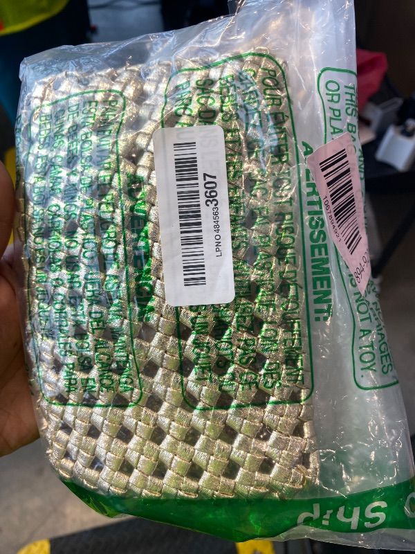 Photo 1 of *MINOR DAMAGE - USED*
Boho Crochet Small Crossbody Bag for Women Cell Phone Purse Lightweight Cute Summer Knit Beach Purse for Vacation Travel (Gold)