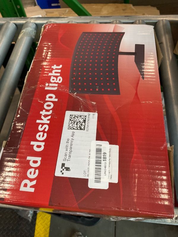Photo 1 of *USED*
Red Light Therapy for Face Body, 2-in-1 Red Light Panel Device with Belt, 660nm & 850nm Near Infrared Light Therapy Lamp with Remote Control, 5 Adjustable Brightness & Timer for Skin Care, Relaxation