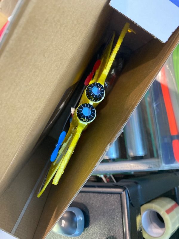 Photo 1 of ***MISSING CHARGER*** ANTSIR RC Plane F22 Raptor, Durable Foam Remote Control Airplane 2.4GHz with Smart Gyro/LED Lights/2 Rechargeable Batteries, RC Jet Glider Toy Gift for Kids Boys Girls Adults