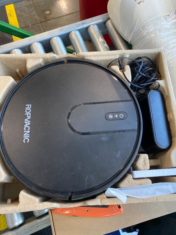 Photo 1 of *UNTESTED*
ROPVACNIC Robot Vacuum Cleaner Robot Vacuum and Mop Combo with 4000Pa Suction, Personalized Cleaning Adjustments, Self-Charging Robotic Vacuum Cleaner, Advanced Obstacle Avoidance