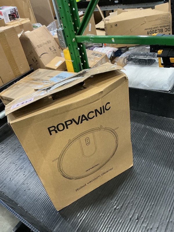 Photo 1 of *UNTESTED*
ROPVACNIC Robot Vacuum Cleaner Robot Vacuum and Mop Combo with 4000Pa Suction, Personalized Cleaning Adjustments, Self-Charging Robotic Vacuum Cleaner, Advanced Obstacle Avoidance