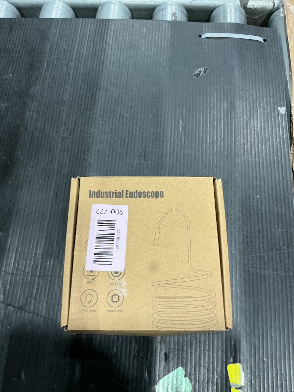 Photo 1 of [Dual-Lens] Endoscope Camera with Light, 1920P HD Borescope with 8+1 Adjustable LED Lights, IP67 Waterproof 16.5FT Semi-Rigid Snake Cord Inspection Camera for iPhone, iPad and Android Phone (Type C)