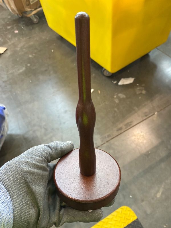 Photo 1 of *MISSING PARTS*
Natural Foldable Black Walnut Wooden Trivet Set - 4 Trivets + 1 Stand for Hot Dishes, Pot, Bowl, Teapot, Hot Pot Holders(Black Walnut)