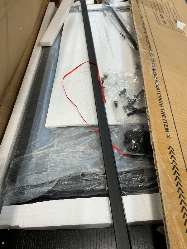 Photo 1 of *USED*
ODK 48 Inches Computer Desk for Small Spaces, Study Table for Home Office, Writing Desk with Headphone Hooks, Black