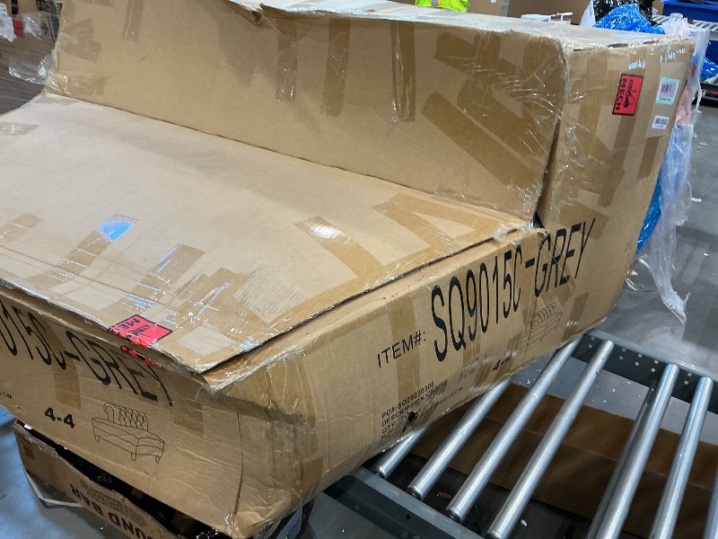 Photo 1 of *PARTIAL SET*
Velvet Curved Symmetrical Sectional Sofa Modular Semi Circular Sofa