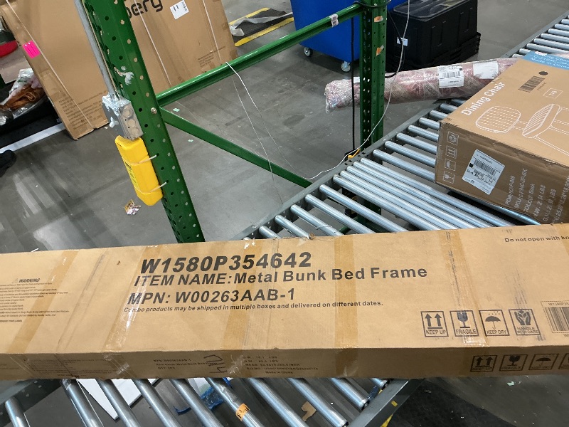 Photo 1 of *PARTIAL SET*
Bellemave Full XL Over Queen Bunk Bed for Adults, Teens, Heavy Duty Bunk Beds with 2 Ladder and Safety Guardrails, Adults Bunk Beds with Noise-Reducing Rubber Stoppers, Easy Assemble, Black