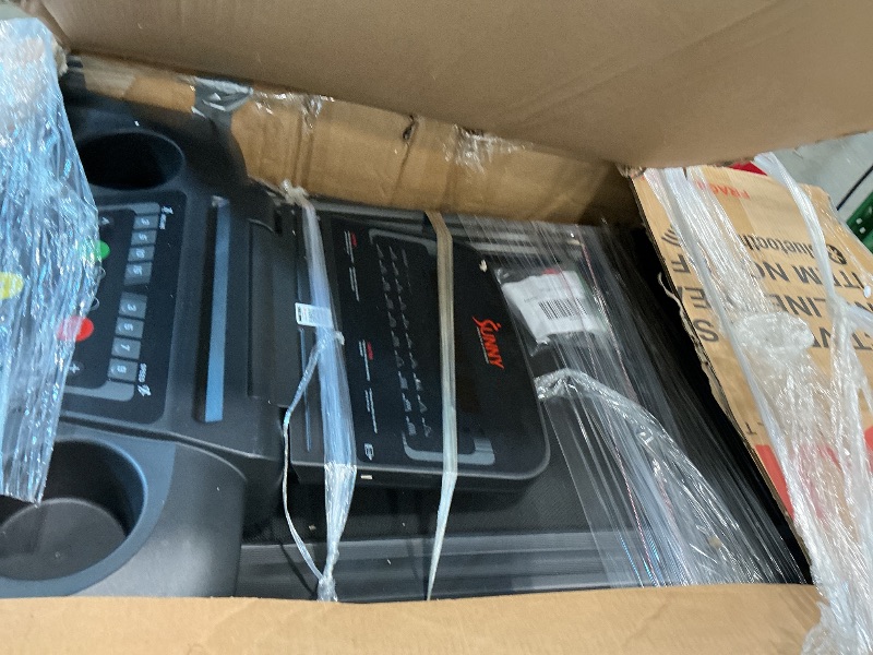 Photo 1 of *USED*
Sunny Health & Fitness Active 400 Smart Auto Incline Treadmill – Foldable Running Machine w/Bluetooth, Wi-Fi, 15-Level Incline, Shock Absorption & SunnyFit Fitness App - SF-T724012