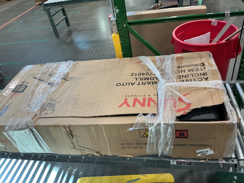 Photo 1 of *USED*
Sunny Health & Fitness Active 400 Smart Auto Incline Treadmill – Foldable Running Machine w/Bluetooth, Wi-Fi, 15-Level Incline, Shock Absorption & SunnyFit Fitness App - SF-T724012