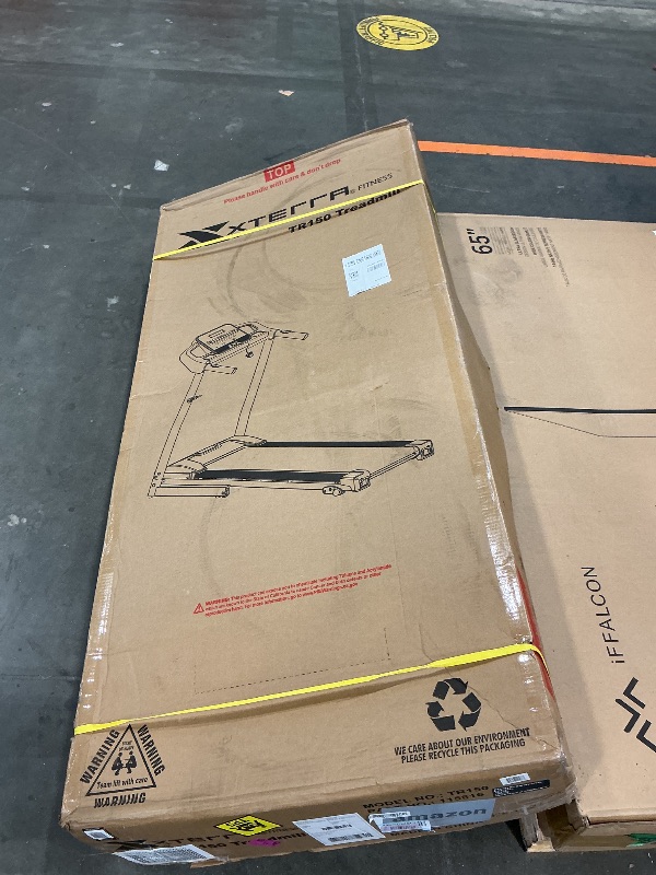 View 2 of *UNTESTED*
XTERRA Fitness TR150 Folding Smart Treadmill, 250 LB Weight Capacity, 2.25HP Motor, Multiple Levels of Incline, 12 Preset Programs, XTERRA+ Fitness App Included with Purchase