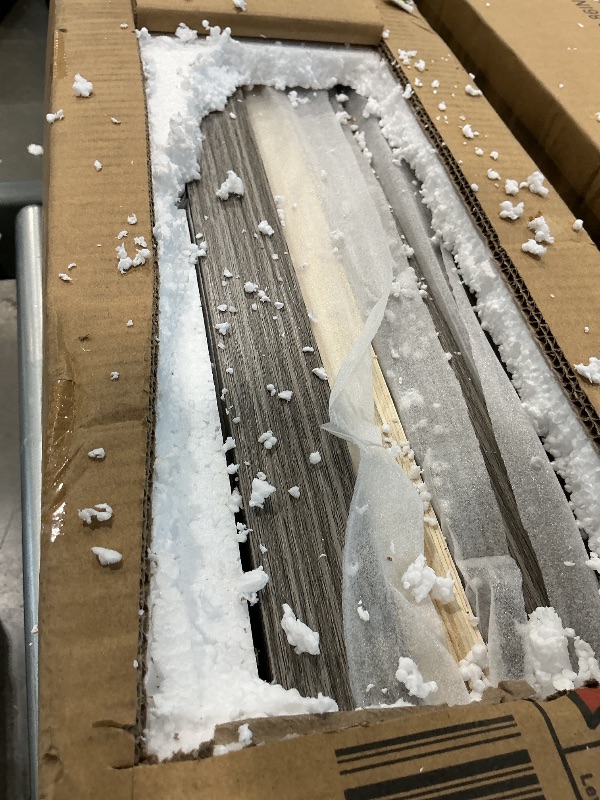 Photo 1 of **UNKNOWN MISSING PIECES**Merax 3-Pieces Bedroom Sets, Farmhouse Platform Bed, Storage Nightstand and Dresser, Bedframe with Double Sliding Door Storage Headboard and Charging Station, Antique Gray, Queen Size