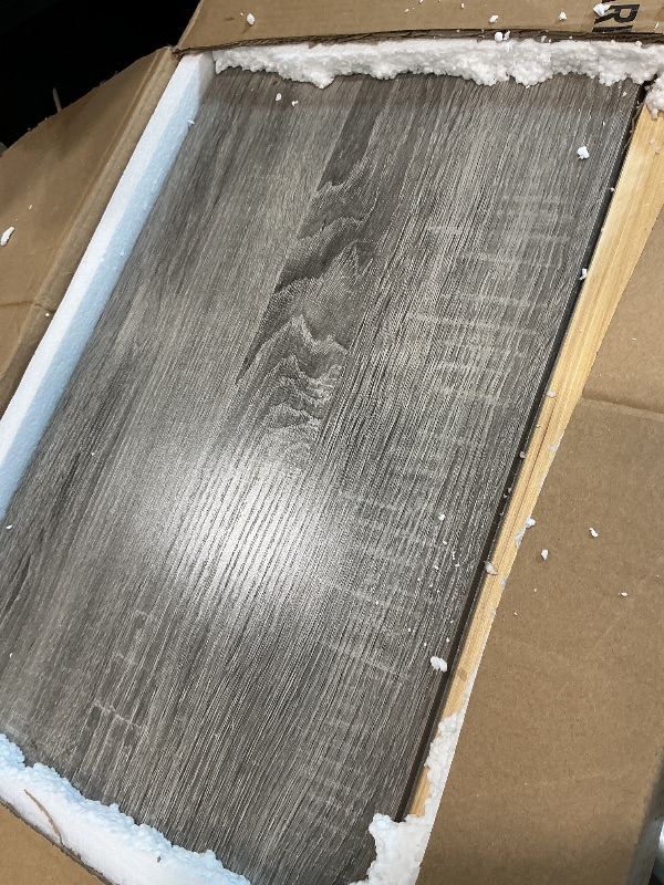 Photo 1 of *PARTIAL SET - Only Box 1/2, Missing 2/2*
STORAGE CABINET 69 L color antique gray pieces is missing .