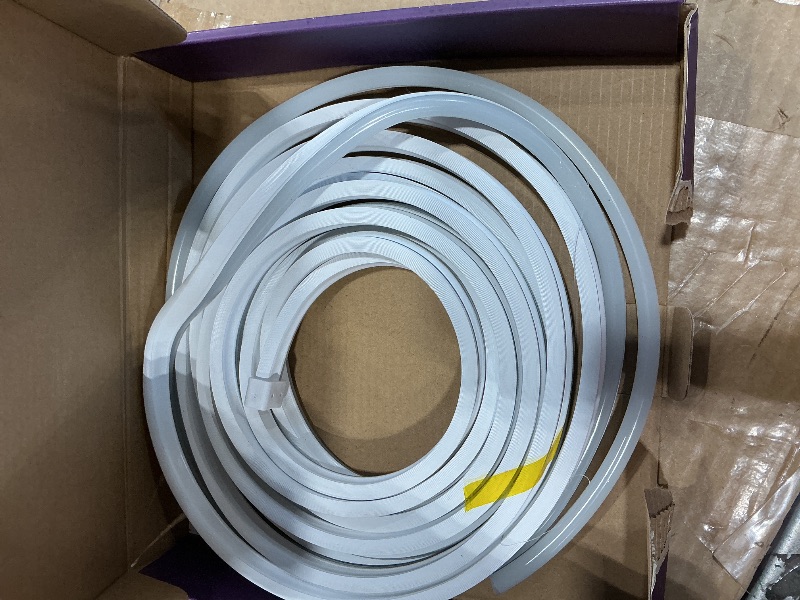 Photo 1 of **PARTIAL SET/check clerk comments**JINTYOUNG Neon Rope Lights,16.4ft RGB+IC Neon Lights 16 Million Colors Changing, Music Sync, Compatible with Alexa and Google Assistant,IP67 Waterproof Neon Rope Light for Bedroom Indoor Gaming (5M)