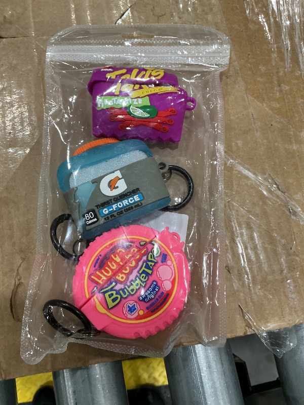 Photo 1 of [3Pack] Gedicht for Airpods Pro Case, Funny 3D Cartoon Candy Energy Bottle Bubble Gum Design Silicone Soft Cases for Airpods Pro Case 1st Gen, with Keychain Kids Women Men for Airpods Pro 2019 Case