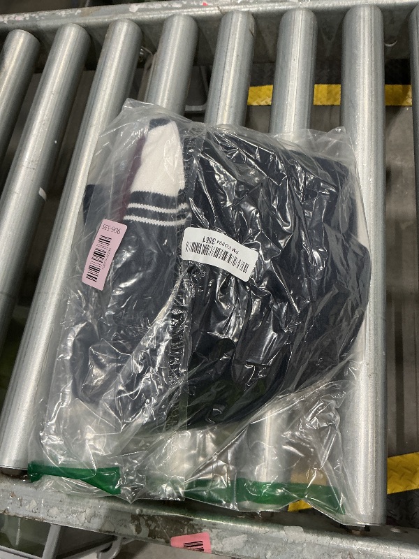 Photo 1 of *USED*
Mens Sweater Multi-Color Striped Tops Basic Thermal Sweater Fall Winter Sweaters Slim Fit Sweaters Turtleneck Shirts Mens Polo Zip Up Sweater XL