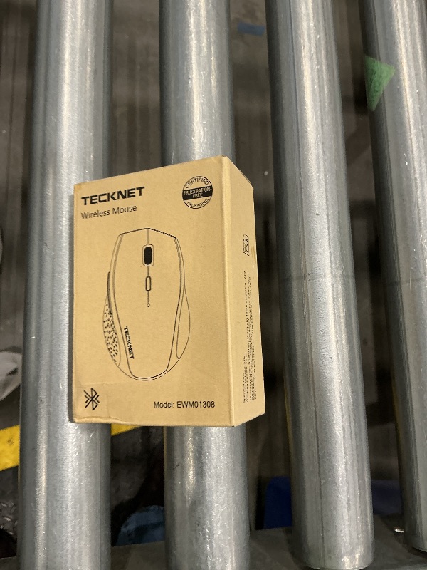 Photo 1 of *UNTESTED*
TECKNET Bluetooth Mouse, 4800 DPI Wireless Mouse, 2-Year Battery 6 Adjustable DPI, 6 Buttons Compatible with Laptop/Windows/Computer - Black