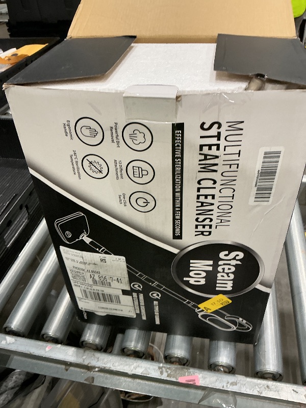 Photo 1 of *MINOR DAMAGE - USED*
Steam Mop, 13-in-1 Powerful Handheld Steam Cleaner with 13 Accessories, 500ML Removable Tank, 23FT Power Cable, Detachable Steam Mops for Floor Cleaning, Tiles, Windows, Tile Grout, Carpets, Furniture