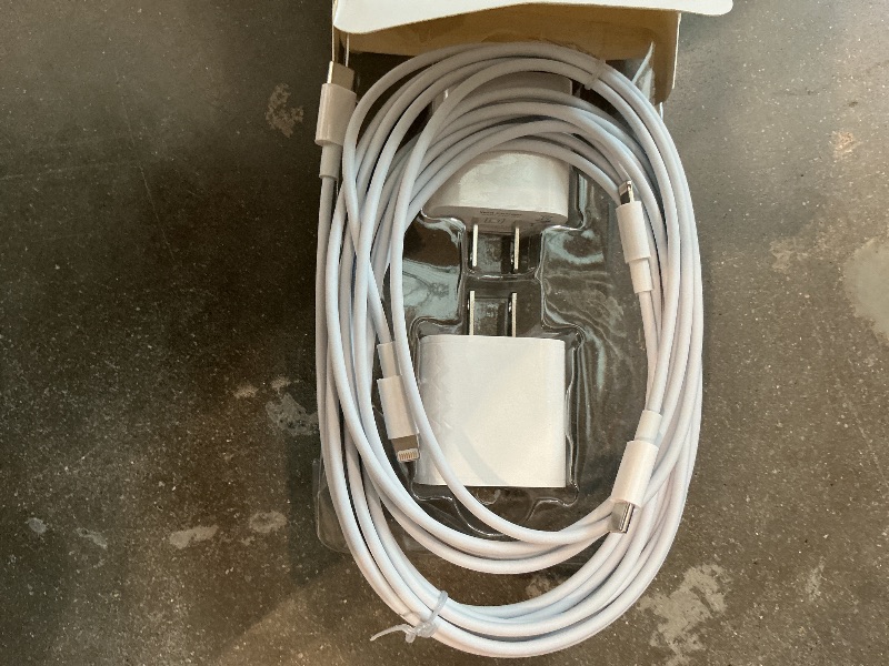 Photo 1 of 
iPhone Fast Charger,Fast Charger iPhone 2Pack 20W PD USB C Wall Charger Type C Power Adapter Lightning Cable Cord Fast Charging Plug Apple Chargers for iPhone 14 Pro/13/12 Pro Max/XS/XR/X/8/SE/iPad