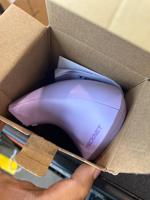 Photo 1 of *UNTESTED*
TECKNET Ergonomic Mouse, Wireless Bluetooth Vertical Mouse, 4800 DPI Optical Tracking, 6 Adjustable DPI, Quiet Clicks, 2.4GHz with USB A Receiver, 12 Months Battery, 6 Buttons, Wide Compatibility