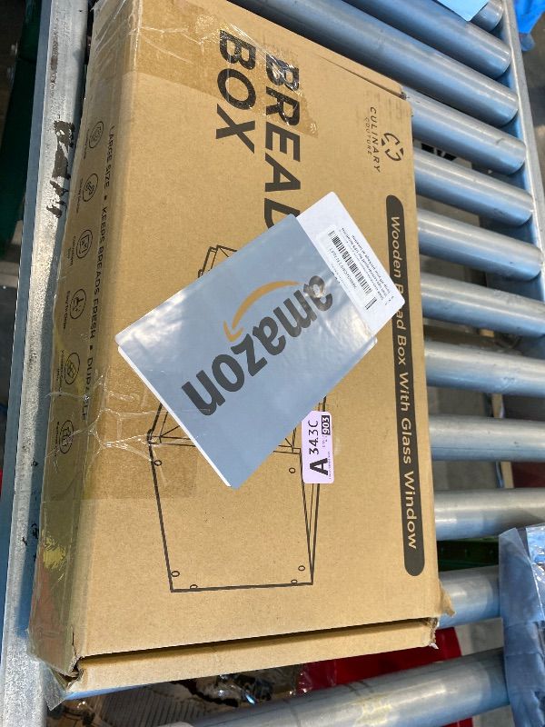 Photo 1 of *USED*
Culinary Couture Bamboo Bread Box for Kitchen Countertop - Large Capacity Storage BreadBox for Homemade Bread with Acrylic Window and Extra Top Storage