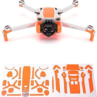 Photo 1 of **STICKERS** Wrapgrade Poly Skin for DJI Mavic 2 Main Unit (NEON Orange)