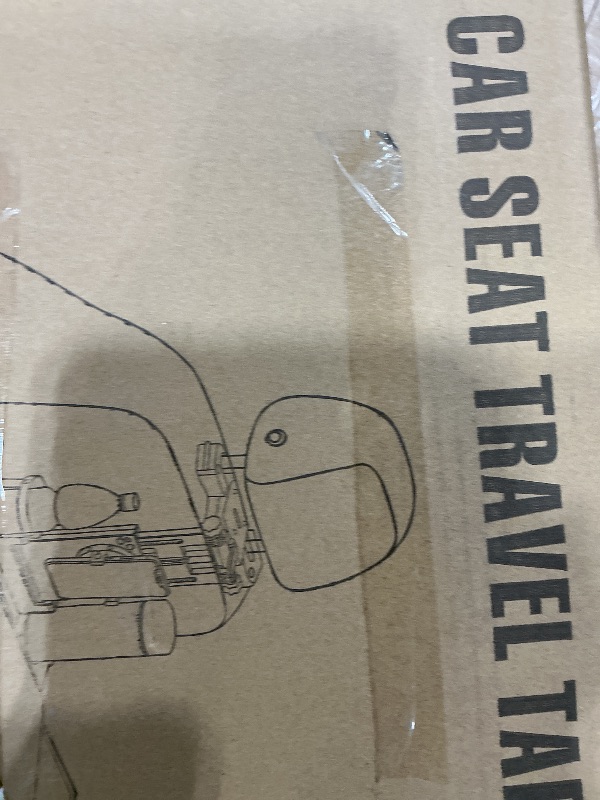 Photo 1 of [Upgraded] Car Seat Table with Expandable Tray - Car Desk for Laptop Car Backseat Mount, Car Trays for Eating with Non-Slip Pad/Phone&Tablet Holde, Car Accessories for Writing/Laptop/Dining/Work