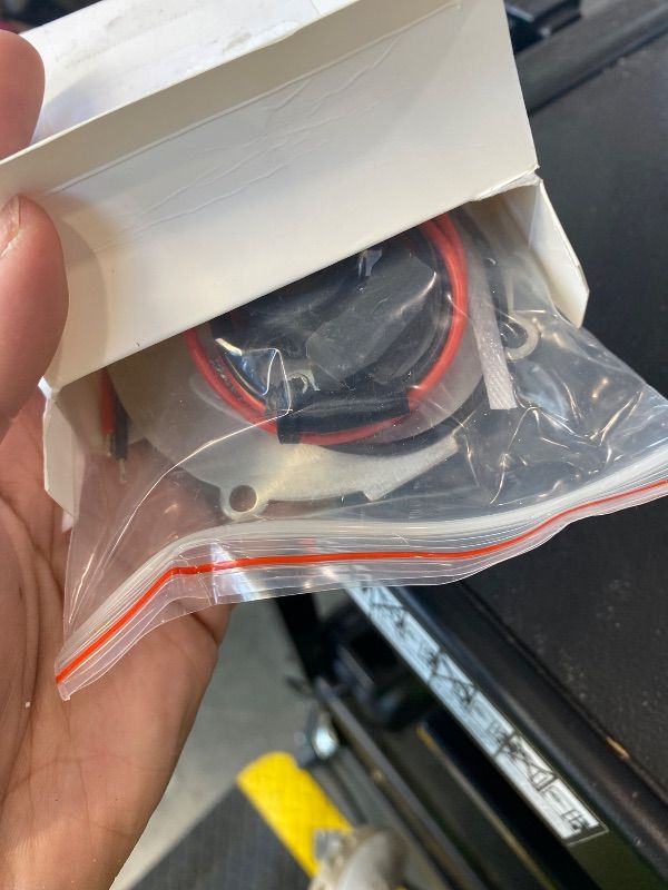 Photo 1 of *UNTESTED*
Tokinng 1146A Electronic Ignition Conversion Kit, Ignitor Ignition Kit 4Cyl Distributor for Mercruiser 120 140 OMC Waukesha Clark