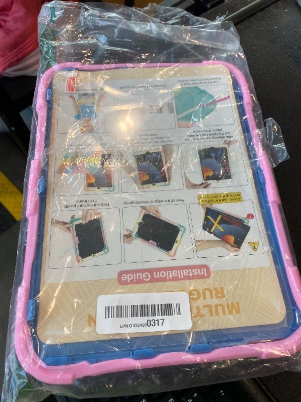 Photo 1 of *MISSING PARTS - See Clerk Notes*
VOFUOE for iPad 10th Generation Case for Kids Girls 2022 10.9'' for iPad A16 Case 11th Generation 2025 11'' with Screen Protector Shoulder Strap Butterfly Wings Stand Pencil Holder Rugged Cover-Pink