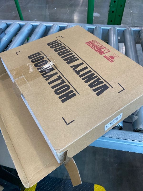 Photo 1 of *MISSING PARTS - See Clerk Notes*
Shinerva Vanity Mirror with Lights,12"×14.6" LED Makeup Mirror,Lighted Makeup Mirror with Lights, Smart Touch Control Dimmable 3 Modes Light, Lighted Up Mirror for Makeup Desk, Bedroom, Dressing Room