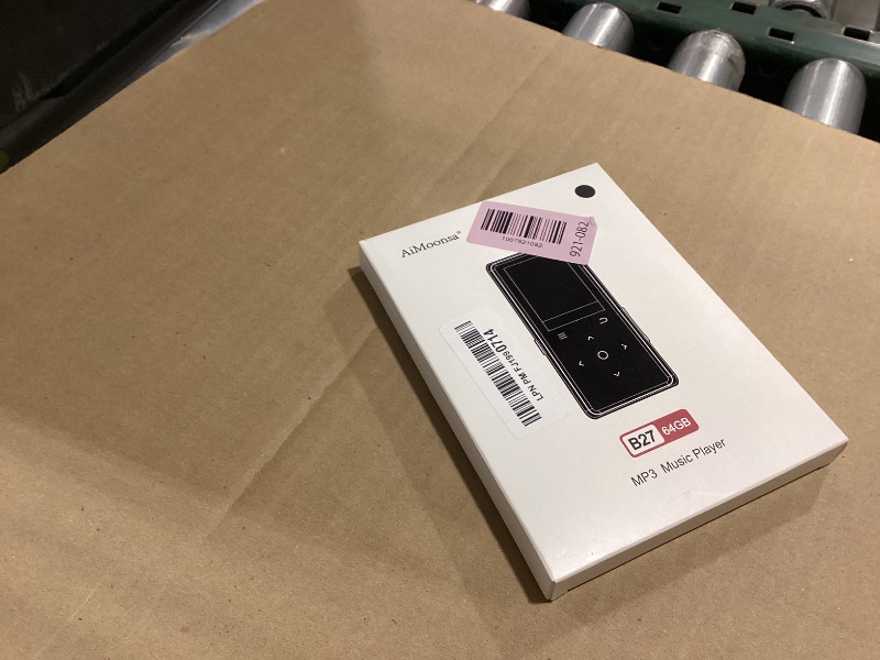 Photo 1 of 64GB MP3 Player with Bluetooth 5.2, AiMoonsa Music Player with Built-in HD Speaker, FM Radio, Voice Recorder, HiFi Sound, E-Book, Earphones Included