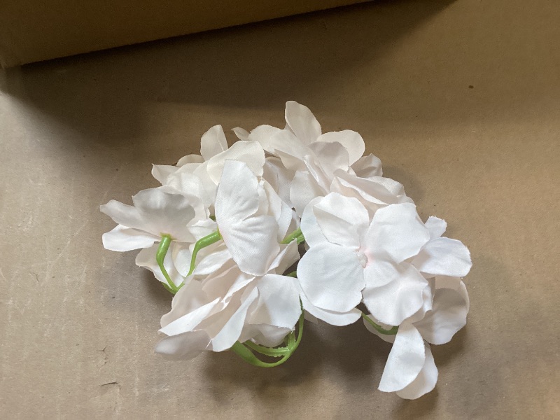Photo 1 of  Artificial Silk Hydrangea Flower Head Wedding Path Decoration 