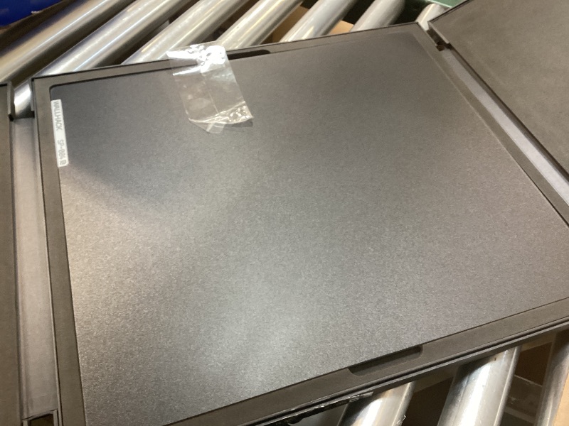 Photo 1 of Wallhack 4.0 Glass Gaming MousePad - Professional Esport Mouse Mat with Specialty Surface for Top Speed and Control, Large Tempered Glasspad with Full Silicone Base - (SkyPAD Black,XL 16.92" x 19.29")