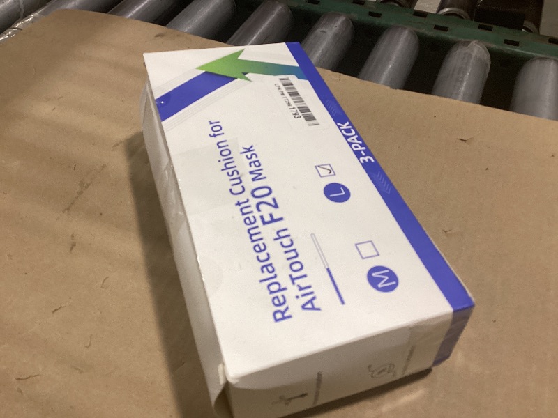 Photo 1 of CLOUDCRUZE Replacement Cushion Compatible with AirTouch F20 Full Face Mask - Ultra-Soft Memory Foam Interface for CPAP/BiPAP - Reduces Red Marks & Air Leaks - Size Large (L)