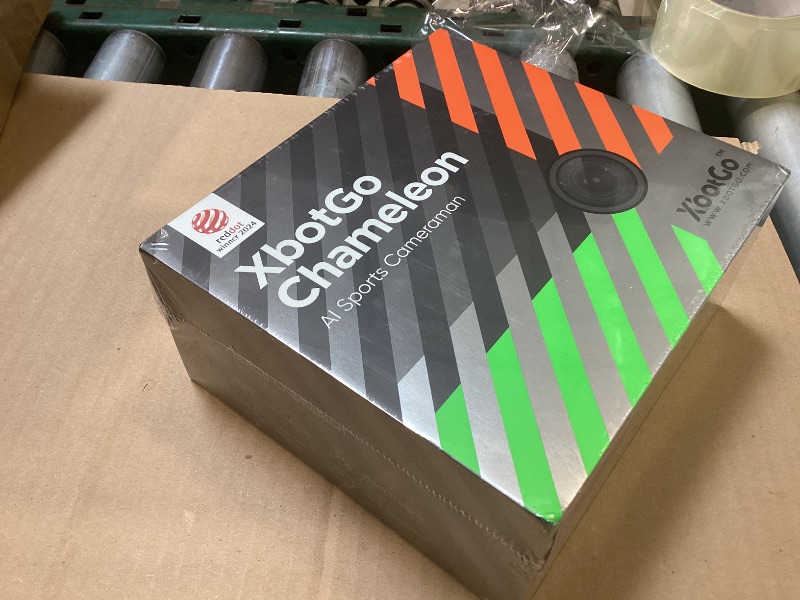 Photo 1 of XbotGo Chameleon AI Auto Sports Action Camera - 4K 60FPS Soccer Camera and Basketball Tracking Camera for Team Sports, Live Streaming, No Subscription, Works with iOS & Android (Lava Graphite)
