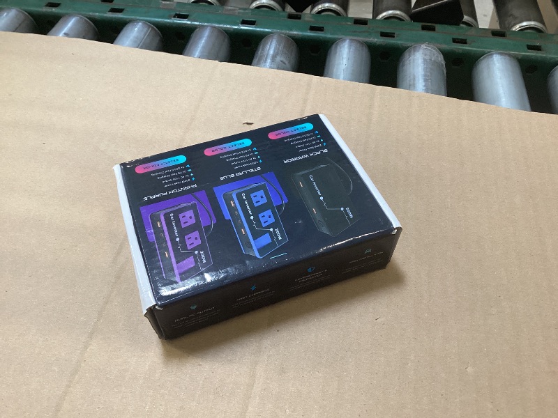 Photo 1 of 200W Car Power Inverter, Amcelooy Dual DC 12V to 110V AC Car Outlet Adapter to Wall Plug, Fast Charging 24W USB-C & USB Ports,Car Charger Cigarette Lighter Adapter for Phone,Laptop on Road Trip(Black)