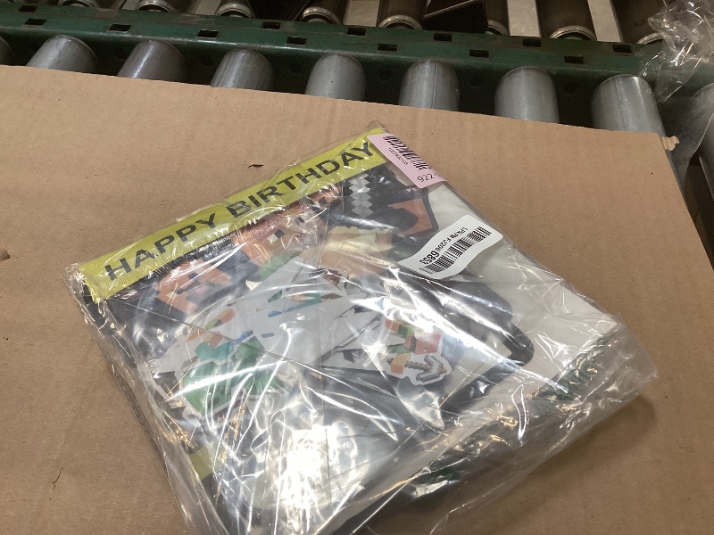 Photo 1 of 25pcs pixel Cake Decorations with 1pcs Cake Topper, 24pcs Cupcake Toppers for pixel Birthday Party Supplies