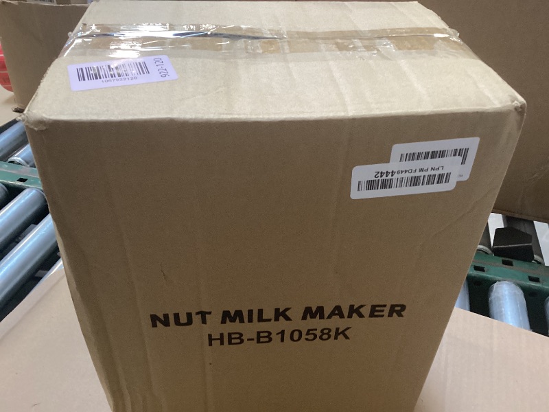 Photo 1 of 8 in 1 Nut Milk Maker Machine, 40oz Automatic Soy Milk Maker Blender, Homemade Soy Milk, Almond Milk, Oat Milk,Juice, Plant Based and Non Dairy Beverages, 12H Delay Start/Keep Warm/Self Cleaning