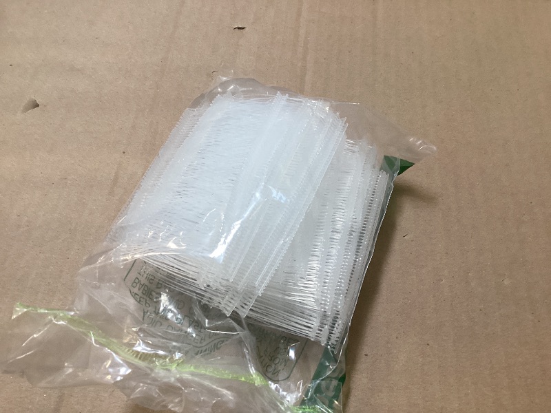 Photo 1 of 2 inch Standard Tagging Gun Fasteners, Tag Gun Refills,Plastic Fasteners,Clothing Tag Barbs Attachments Price Label for All Standard Price Tag Gun(2000pcs)